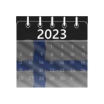 calendar 2023 android application logo